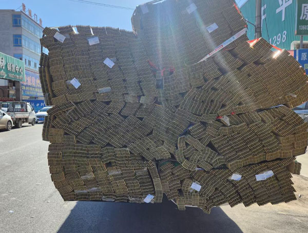 百葉窗型材發貨